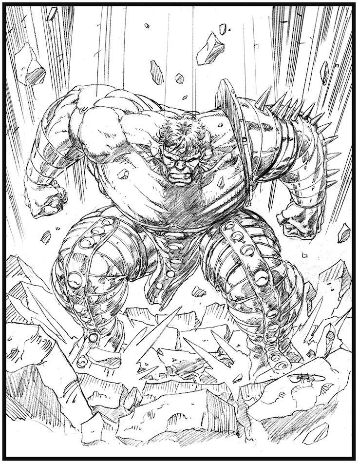 World War Hulk Sketch